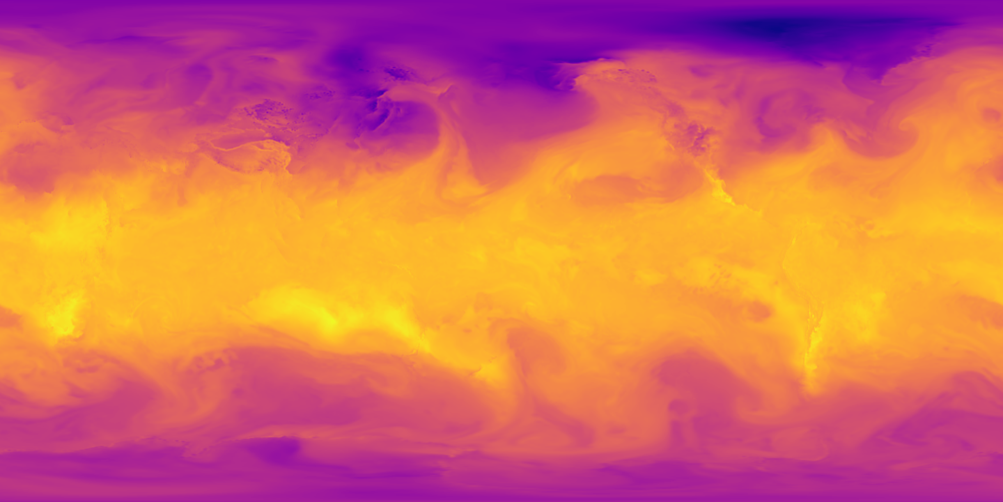 ERA5 Temperature at 850hPa